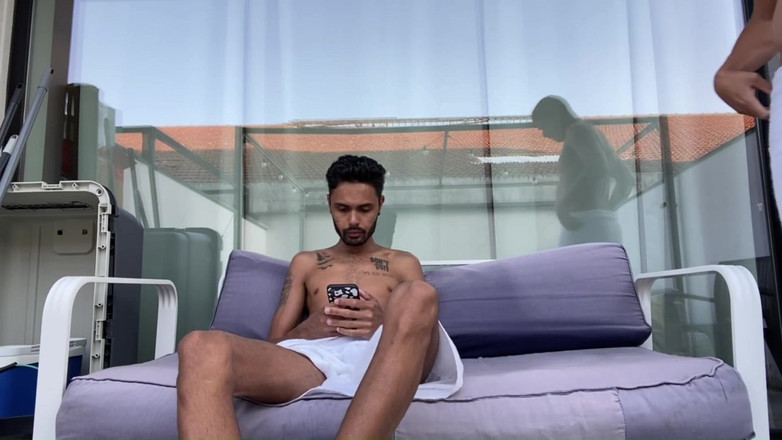 Leandro and Asafe: Sucking My Man in the Backyard