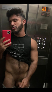 Delicious straw in the elevator…