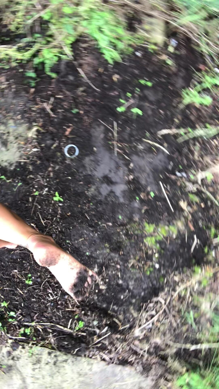 CALLIE ROKS: Clean My Mud Dirty Feet Slave