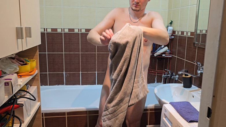 Fap_man93: Solo-duschsession