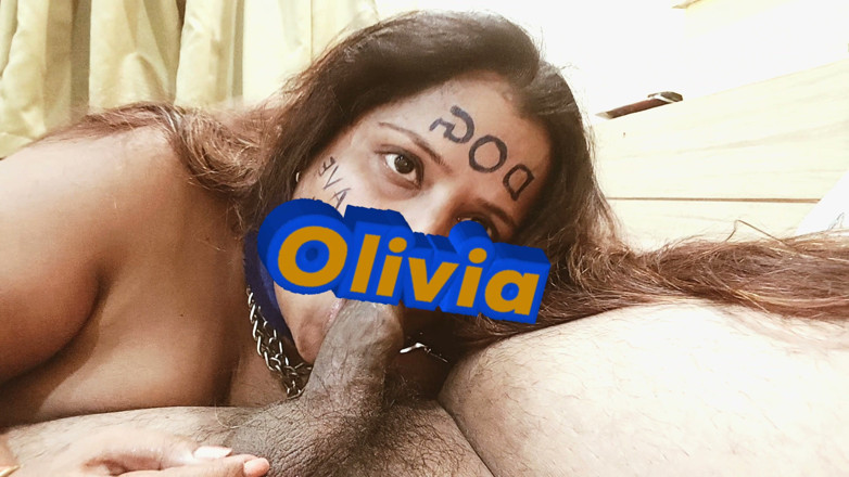 Olivia Sharma: Nô lệ bhabhi Ấn Độ Olivia tóc dài thổi kèn vào cổ...