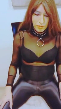Shemale Sissy adora se expor