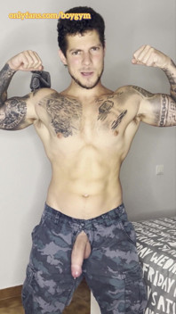 My Military Cock Cums with No Hands!