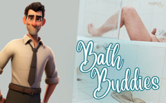 Manlyfoot: Step Gay Stepdad - Bath Buddies - Hot House with Sexual Tension...