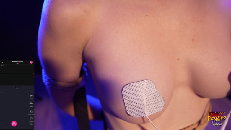 KinkyPlayzone: Lous erstes Elektrospiel und Vibrator-Erlebnis - 4K