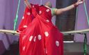 Mumbai Ashu: Desi bhabhi se ve increíble usando un sari desnudo, la...