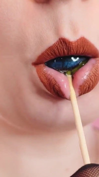 Asmr Video: rossetto, Guanti A rete e Lecca-lecca (arya Grander)