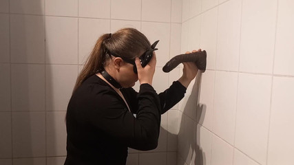 Elise Woods: Maricas ajoelhada gosta de bbc