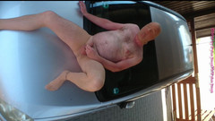 Carmen_Nylonjunge: フードにナイロンフェイス