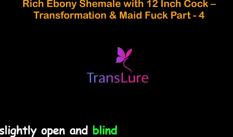 TransLure: English Audio Sex Story Rich Ebony Shemale with 12 Inch Cock -...