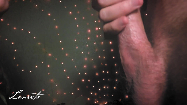 Lanreta: Enthusiastic close up blowjob w/ throbbing cum in mouth - pulsating...