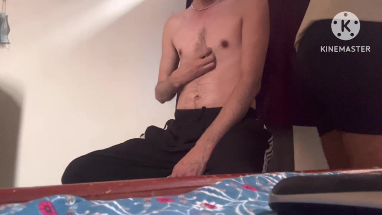 Desi__Panda: Indian Gay Barber First Time Hold My Big Monster Cock