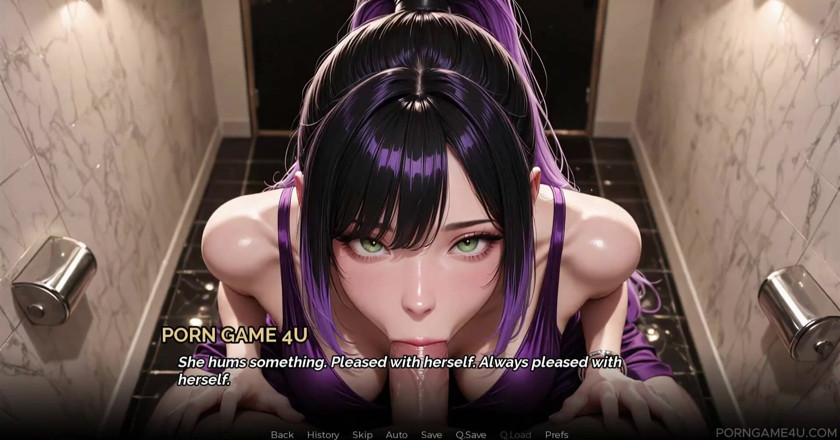 Porn game 4 u: Si Dia Mengunci Pintu Bilik Air Dan Segera Menurunkan Lututnya -...