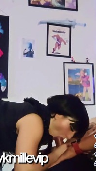 Hard Fucking Wednesday Addams Tight Pussy, Creampie and Plug in Her Anus!