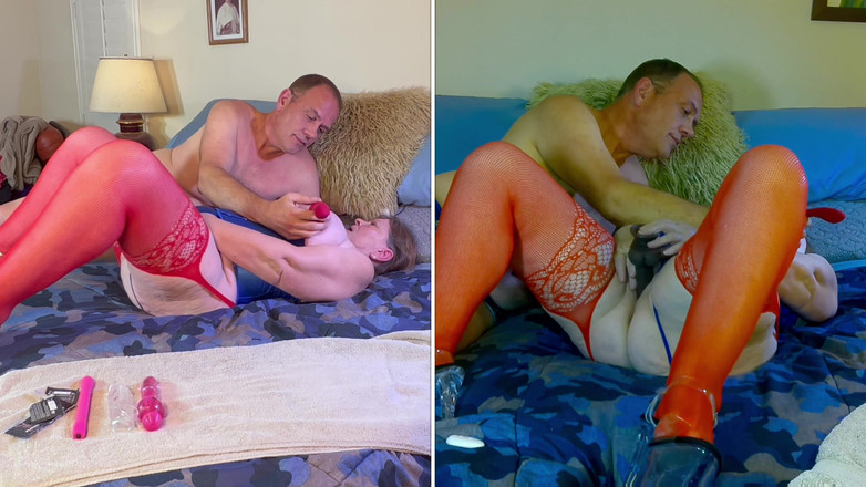 Carmen Angel: Supergranny: Dildo Fucking Super Slut