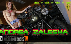 Bikes And Babes TV: 3dvr - 199 - Andrea Zaleska