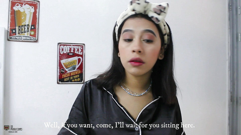 Vayolet: Adik tiri miang menceritakan saya dengan memberikan saya blowjob yang...