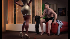 Dirty GamesXxX: Řád Genesis: sexy ebenová televizní reportérka ep.64