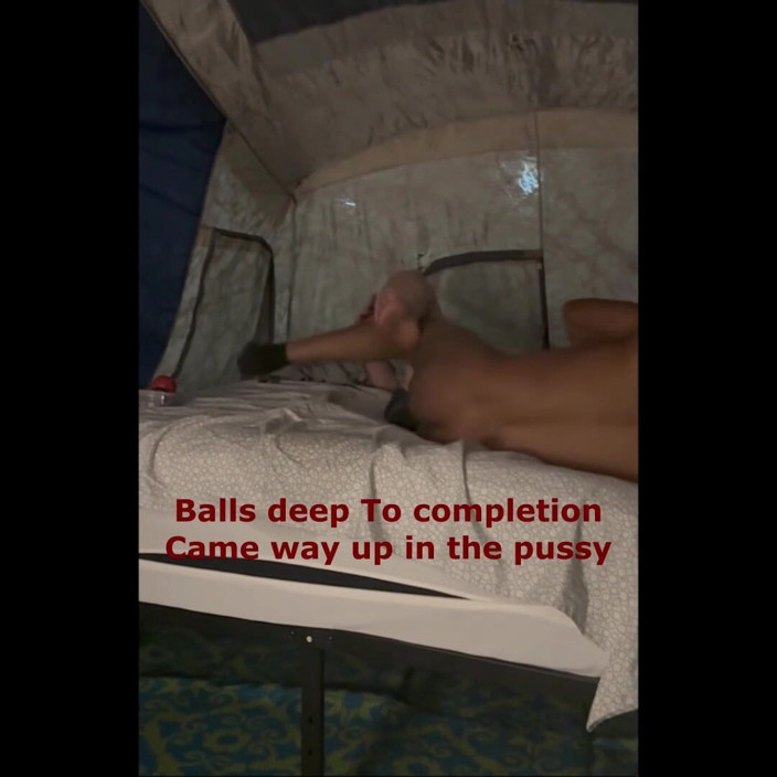 Liz Heat: Mature Whore Wife Fucking in a Tent