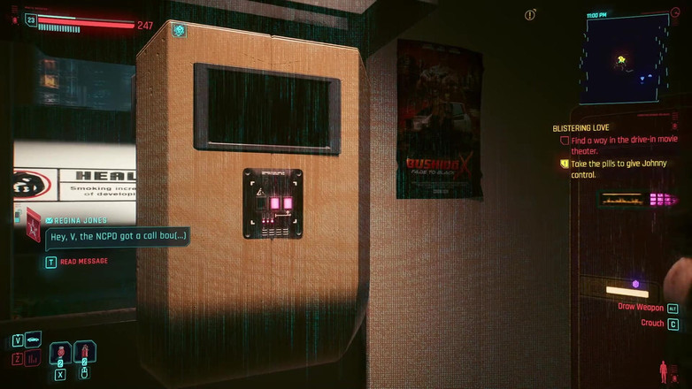 LewdArcade: Cyberpunk 2077 adegan seks rogue - adegan seks melepuh cinta [18+] permainan lucah