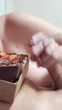 Sperma op eten