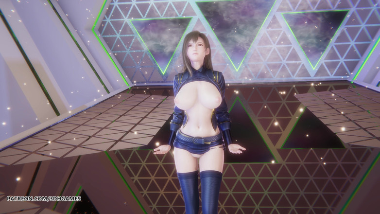 3D-Hentai Games: Chung Ha - Algoritmus Tifa Lockhart sexy striptýz final Fantasy Hentai...