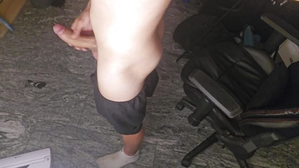 Fat Big Cock Squirts Its Full Load