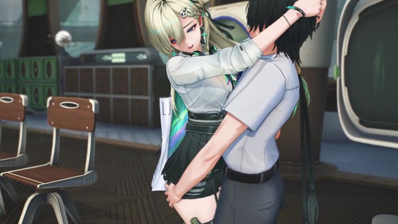 NSFWOtaku: Wuthering Waves - Lynae, journée de sexe parfaite avec rover - animations...