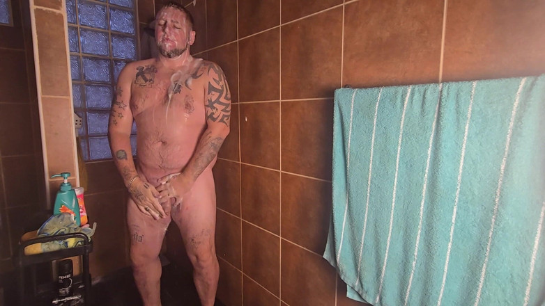 Jimbob Star GAY: Jimbob je mokrý a špinavý ve sprše