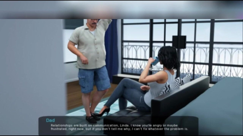 3DXXXTEEN2 Cartoon: Cha dượng được đối xử im lặng. Phim hoạt hình khiêu dâm 3d...