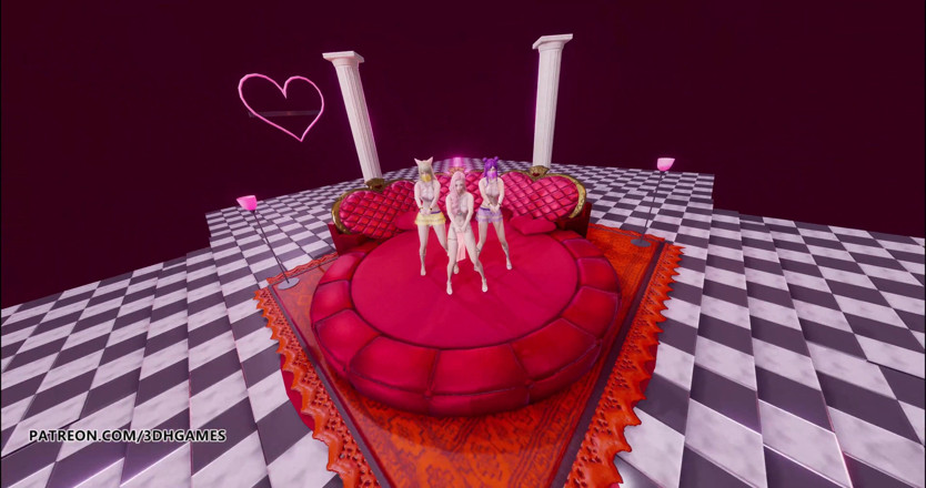 3D-Hentai Games: MajorLazer - Sua Cara Ahri Kaisa Seraphine striptease KDA league of...