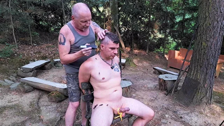 Master Drex: Бритье на улице