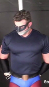 Superhero Stripped & Man Handled