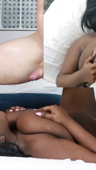 All Natural African Slut Fucked Big White Cock in Hardcore Hotel Sex
