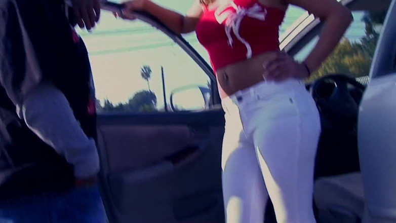 Shorty Mac Girls: Hung black stud buries his cock deep inside her young...