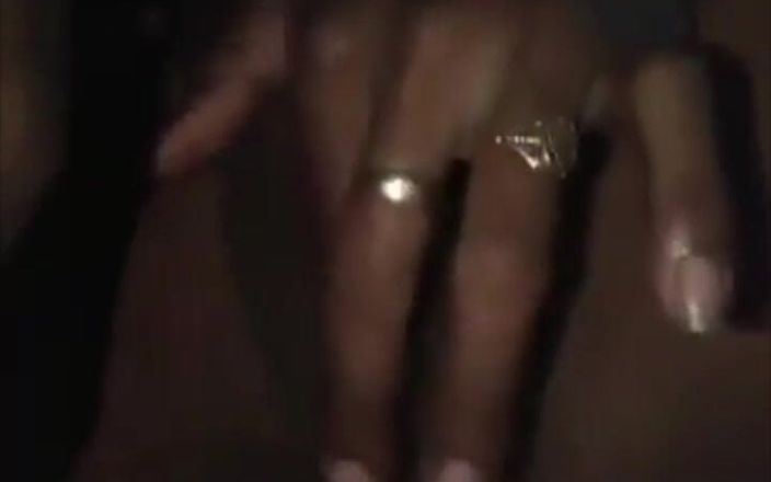 AfricanQueens: Fingering Wet Pussy in the Dark