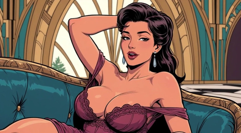 Huge Boobs: Ai incredibile doamne desene animate elegante