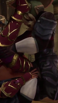 पंथवादी औपचारिक चार लोगों की सामूहिक चुदाई । Warcraft Hentai Parody