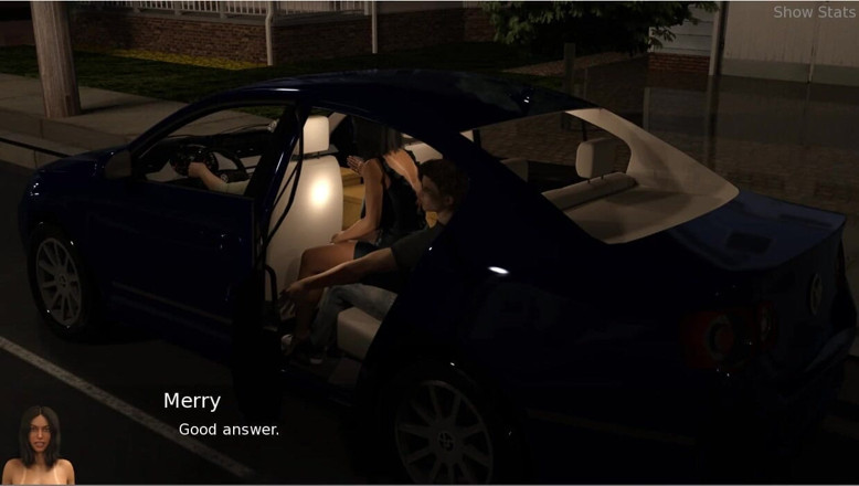XXX Games Bunk: Project Hotwife - Phw - Gameplay - Roleplay - Car Ride with Collegue on...