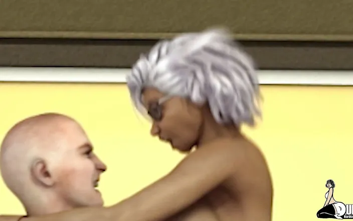 Dukes Hardcore Honeys: Big butt granny fucked in a threesome