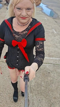 Vestido de marinero rojo de sissymandy