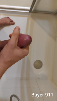 Branco magro jovem garoto de manhã masturbando