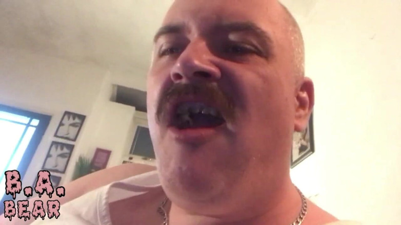B A Bear: Burger in My Mouth &amp; Dildo in My Ass