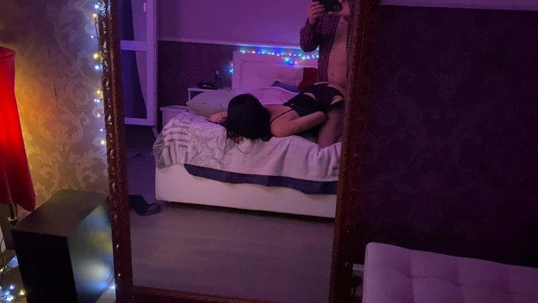 Slowly Tease: (tam) Naylon çoraplı tanrıça üstte biniyor