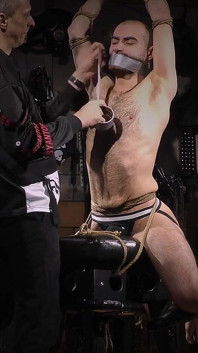 Oiled Zeus Tickling Session Stress Pose, Cyber Skin Gloves & Sensual Overload