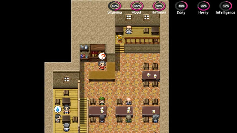 Dirty GamesXxX: Lily of the Valley: Parta nadržených venkovských chlapů v hospodě