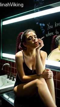 Fumar en el baño