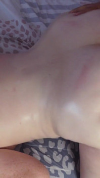 Oiled Massage for This French Slut with Big Tits and Big Round Ass!