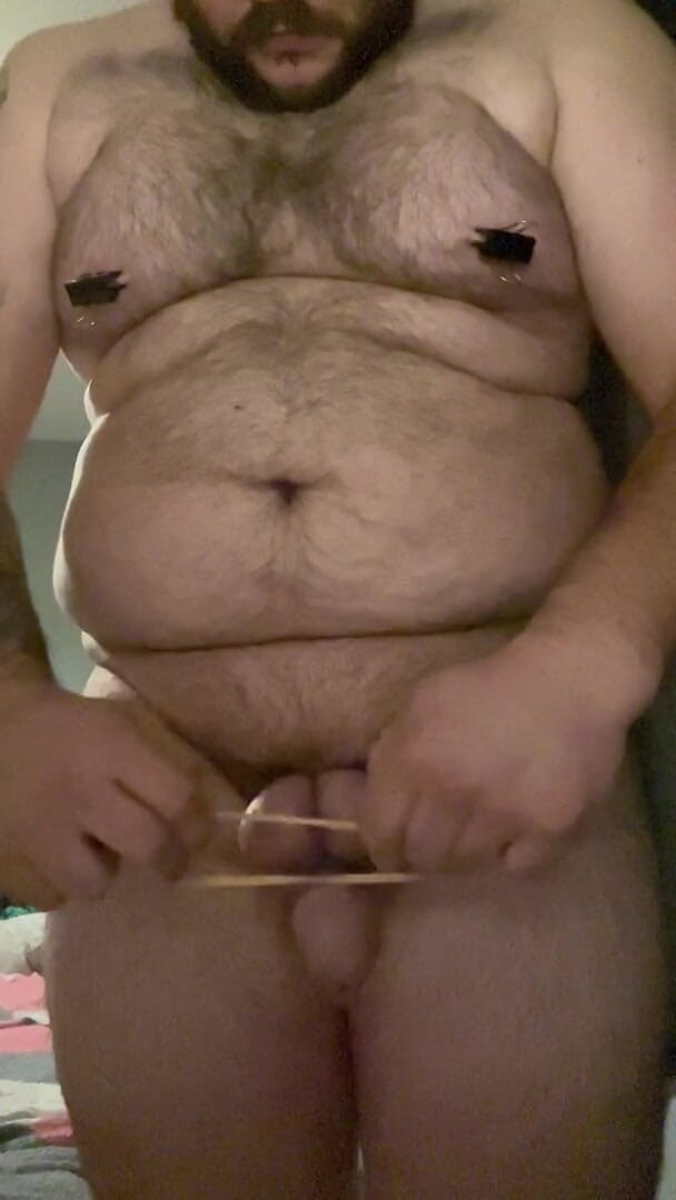 Shaun Cbt: Balls Above Cock Bondage with Various Nipple Clamps