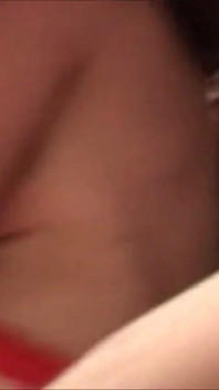 Horny brunette gets banged by three guys